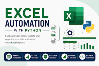 automate excel tasks and reports using python