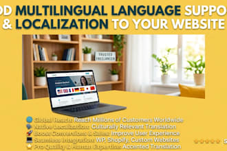 add multilingual language support and localization to your website