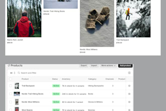 add and organize products in your shopify store