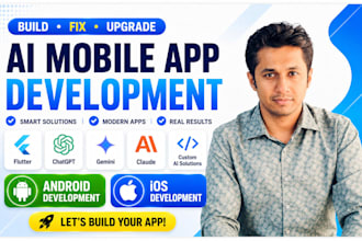 build, fix and upgrade your ai mobile app with flutter