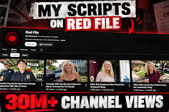 write a true crime and police bodycam youtube script