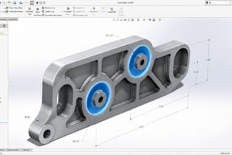 design injection mold ready plastic pcb enclosure with dfm in solidworks cad