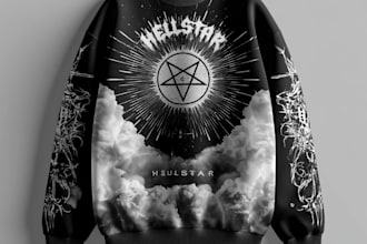 design hellstar and streetwear style for your clothing brand