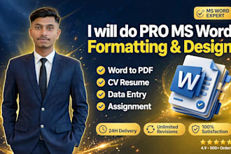 do ms  word formatting and document creation