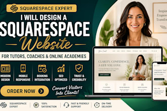 design or redsign squarespace life coaching website for life coaches and coaches