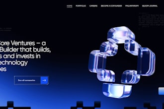 business websites, portals and landing pages development