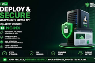 deploy and secure your website or web app on a linux vps with nginx