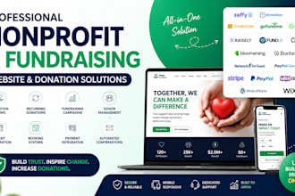 do zeffy donorbox givebutter gofundme givewp raisely fundly organization website