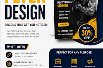 design professional canva flyer for your business
