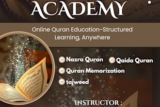 professional online quran teacher, tutor, for female or kids