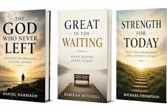 design book cover ebook kindle createspace amazon christian book cover design
