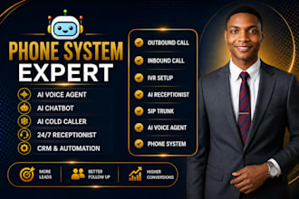 setup IVR, ringcentral, freeswitch, 3cx, vicidial, sip trunk, nextiva IP pbx