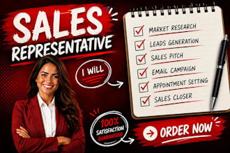 be your outbound sales representative for pipeline growth and lead generation