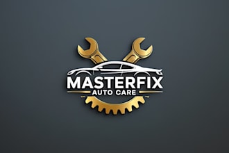 make a premium automotive, racing and auto care logo design