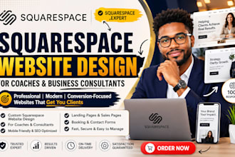 squarespace consultant website design for coaches and business consultants