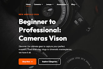 make a ecommerce website