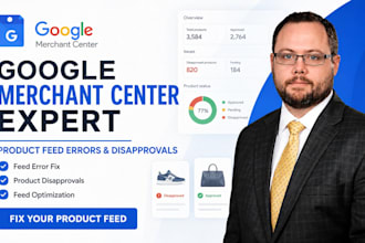 expert fix google merchant center, product feed errors and disapprovals