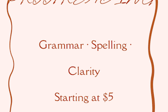 proofread your english for grammar and spelling
