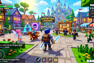 build full roblox game, roblox script, roblox obby, roblox tycoon, roblox studio