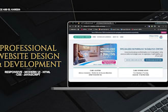 build a responsive landing page with HTML CSS and javascript