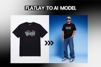 turn your flat lay clothing photos into ai model shots