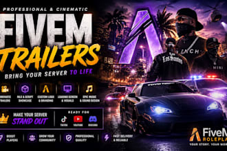 do fivem cinematic trailer and mlo and script showcase in 24hours