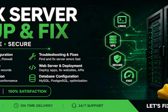 fix linux server, vps, nginx and deployment issues