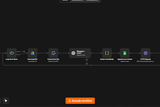 build an n8n automation for ai invoice processing