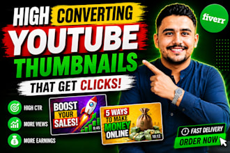 create high CTR youtube thumbnails for more views