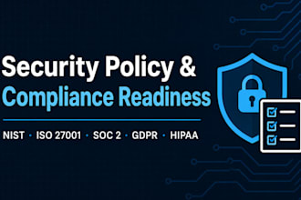 write security policies and gdpr compliance documentation