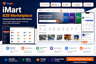 build a custom b2b marketplace or multi vendor ecommerce platform