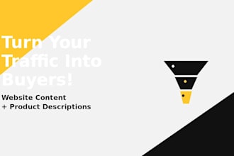 write SEO product descriptions and website content that sells