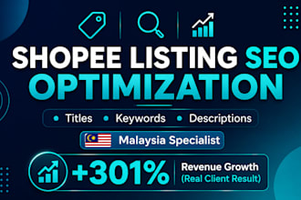 do shopee listing SEO optimization for malaysia sellers