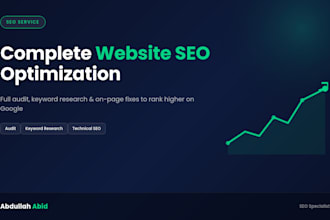 do complete SEO to boost your website google ranking