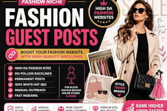 publish premium fashion guest post on high authority website