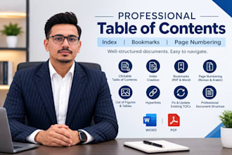 create a clickable table of contents for your word document
