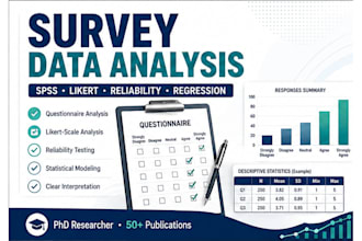 analyze survey and questionnaire data using spss