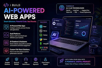 build an ai powered web app