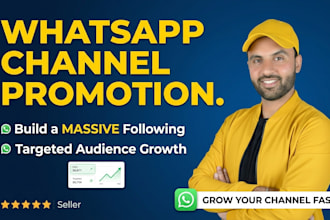 promote your whatsapp channel for organic audience growth