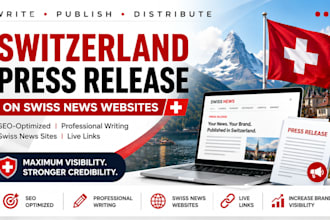 write and distribute switzerland press release on swiss news websites
