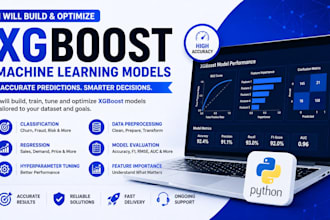 build  xgboost machine learning models for prediction and classification