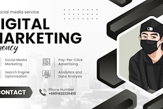 be your professional experienced digital marketing manager