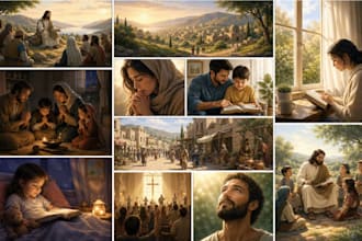 resize, reformat, puzzle book, publish christian illustration, book illustration