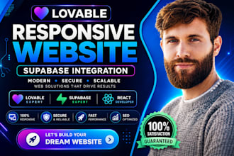 build lovable ai loveable ai app website supabase, replit web app, base44 expert