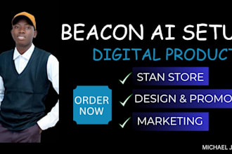 setup beacon ai store, linktree, stanstore, taplink digital