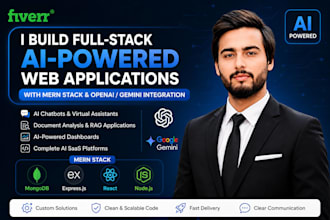 build an ai powered web app using mern stack and openai or gemini API