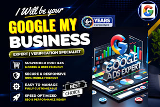 setup google my business fix suspended gmb reisntate business profile suspension