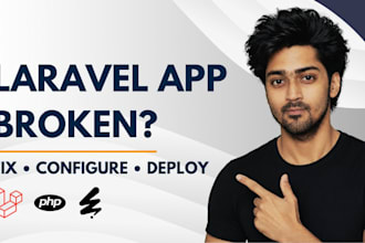 deploy, configure, and repair your PHP or laravel web app