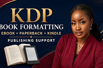 amazon kdp book publishing and kdp book formatting