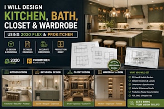 design kitchen bathroom closet and wardrobe layouts using pro kitchen 2020design